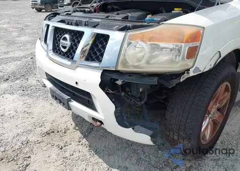 2013 Nissan Armada Platinum from USA, damaged, VIN 5N1BA0NE3DN608867